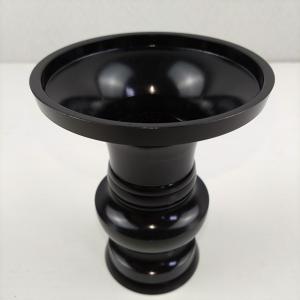 【アウトレット品】 花立 4寸 黒 仏壇用仏具...の詳細画像1