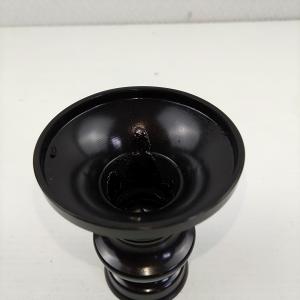 【アウトレット品】 花立 3寸 黒 仏壇用仏具...の詳細画像1