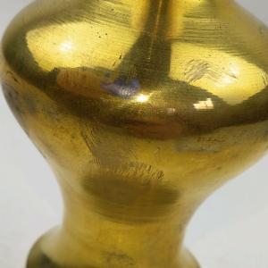 【アウトレット品】 花立 4.5寸 真鍮 仏壇...の詳細画像1
