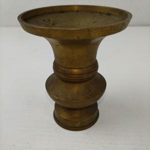 【アウトレット品】 花立 3.5寸 真鍮 仏壇用仏具 仏具 sp-011-k604