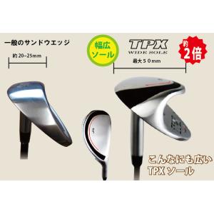 ゴルフ バンカー サンドウェッジ ワイドソール...の詳細画像4
