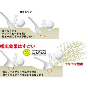 ゴルフ バンカー サンドウェッジ ワイドソール...の詳細画像5