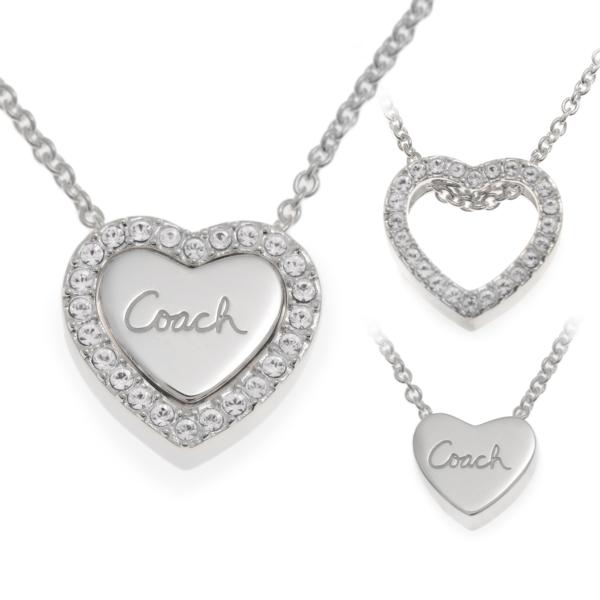 COACH コーチ ネックレス ペンダント アクセサリー レディース アウトレット ハート型 925...