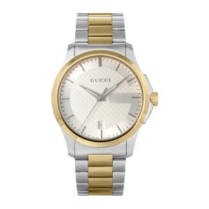 GUCCI グッチ 腕時計 時計 38mm メンズ レディース アウトレット シルバー クォーツ サファイアガラス 送料無料 YA126450 G-Timeless G-タイムレス