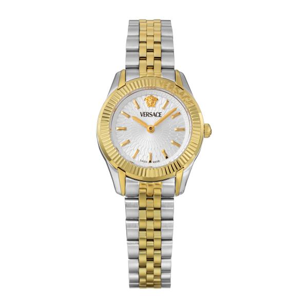 VERSACE ヴェルサーチ 腕時計 時計 30mm レディース アウトレット シルバー ゴールド ...