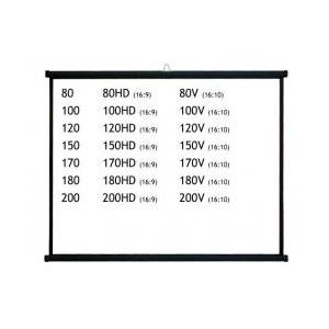 【新品/取寄品/代引不可】80インチ 掛図式スクリーン(アスペクト比4:3) KZ-80