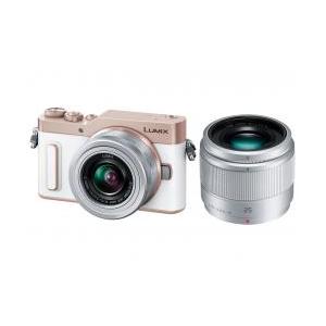 Panasonic LUMIX DC-GF10W-W ダブルレンズキット ホワイト ミラーレスデジタル一眼カメラ パナソニック