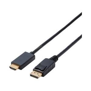 【新品/取寄品/代引不可】変換ケーブル/DisplayPort-HDMI/1.0m/ブラック CAC...