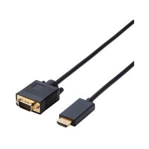 【新品/取寄品/代引不可】変換ケーブル/HDMI-VGA/2.0m/ブラック CAC-HDMIVGA...