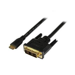 【新品/取寄品/代引不可】Mini HDMI - DVI-D変換ケーブル 1m ミニHDMI(19ピ...