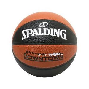 【新品/在庫あり】バスケットボール ダウンタウン ブラウンxブラック 5号球 76-714J