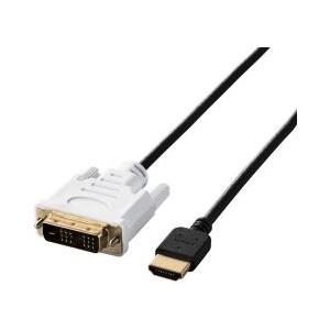 【新品/取寄品/代引不可】HDMI-DVI変換ケーブル/1m/スリム/ブラック DH-HTDS10B...
