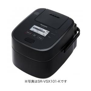 【新品/取寄品】Panasonic スチーム&可変圧力ＩＨジャー炊飯器 1升炊き SR-VSX181-K ブラック  パナソニック