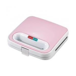 【新品/取寄品】【特選商品2】クオーレ ホットサンドメーカーW ピンク CU-502HS(P)
