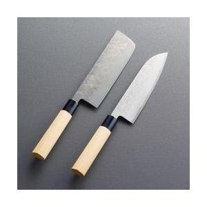 新品/取寄品】【特選商品2】濃州孫六作 梨地本割込和包丁2点