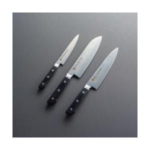 濃州孫六作ダマスカス包丁3点セット 500B 3672-057 : KAIKENSHOP