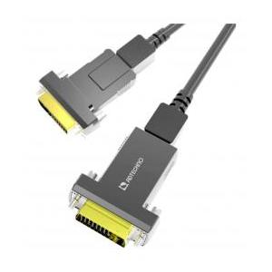 【新品/取寄品/代引不可】高強度光ファイバ脱着式DVI-Dケーブル 20m ADD-020M