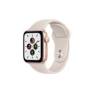 【新品/在庫あり】Apple Watch SE 第1世代 GPSモデル 40mm MKQ03J/A [スターライトスポーツバンド]