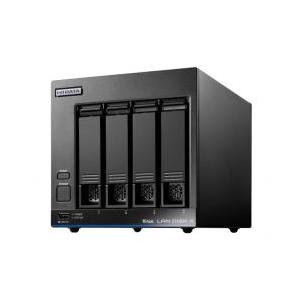【新品/取寄品/代引不可】10GbE&amp;マルチギガビット Linux 法人4ドライブNAS 16TB(...