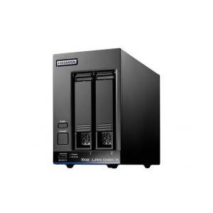 【新品/取寄品/代引不可】10GbE&amp;マルチギガビット Linux 法人2ドライブNAS 8TB(5...