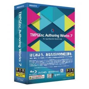 【新品/取寄品/代引不可】TMPGEnc Authoring Works 7 TAW7