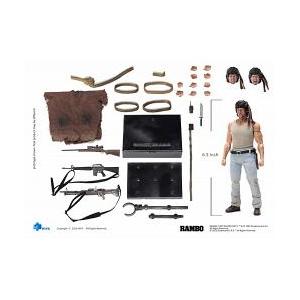 【新品/在庫あり】[ハイヤトイズ] 1/12 アクションフィギュア エクスクイジットスーパーシリーズ ランボー Rambo First Blood ジ｜outletplaza