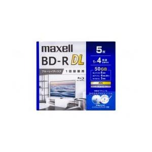 【新品/取寄品/代引不可】録画用 BD-R 50GB 4倍速対応 プリンタブル ホワイト 5枚入 B...