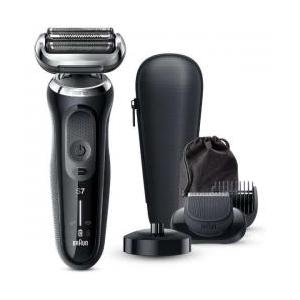 ブラウン シリーズ7 BRAUN 電気シェーバー 3枚刃 AC100V-240V 充電スタンド ヒゲトリマー シルバー 71-N4500CS-V 新品
