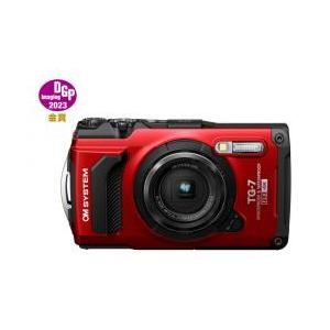 【新品/取寄品】OM SYSTEM Tough TG-7 レッド 防水 防じん 耐衝撃 耐荷重 耐低...
