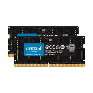 【新品/取寄品】Crucial 64GB Kit(2x32GB)DDR5-5600 SODIMM C...