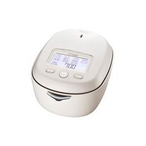 タイガー 5.5合炊き 炊飯器 土鍋ご泡火炊き TIGER 土鍋圧力IHジャー アイボリーホワイト ...