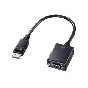 【新品/取寄品/代引不可】DisplayPort-VGA変換アダプタ ケーブル一体型 ケーブル長20...
