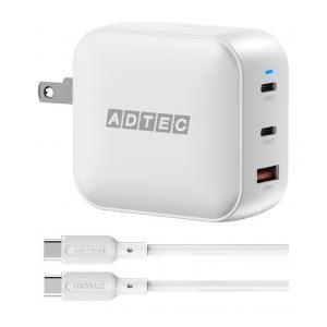 【新品/取寄品/代引不可】Power Delivery対応 GaN AC充電器/100W/USB T...