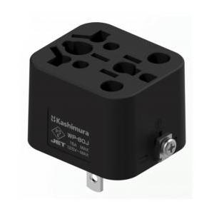 【新品/取寄品/代引不可】国内用マルチ変換プラグ12種類対応->A BK WP-80J