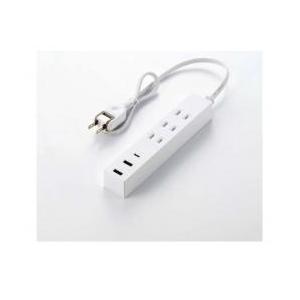 【新品/取寄品/代引不可】USBタップ/USB-Cx1/USB-Ax2/ACx3/15W/0.5m/...