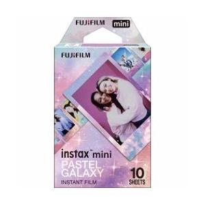 インスタントカラーフィルム instax mini 絵柄入りフレーム パステルギャラクシー 1パック（10枚入） PASTEL GALAXY 富士フ