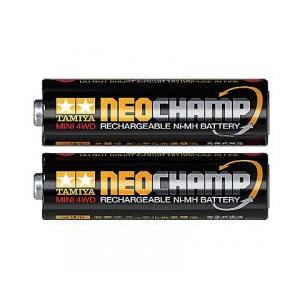 [タミヤ] ミニ四駆 単3形ニッケル水素電池 ネオチャンプ(2本)｜秋葉原　アウトレットプラザ
