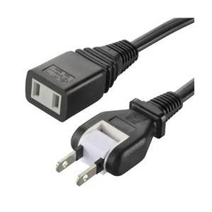 延長コード ブラック 0.5m 1個口 スイッチ無 BIM-C1051K