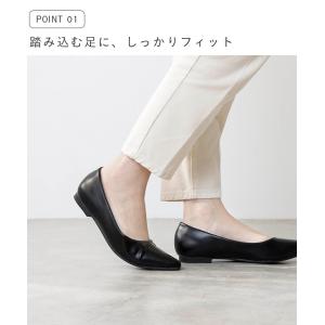 パンプス 歩きやすい 痛くない 靴 レディース...の詳細画像4