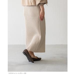 モカシン ムートン パンプス レディース ロー...の詳細画像4