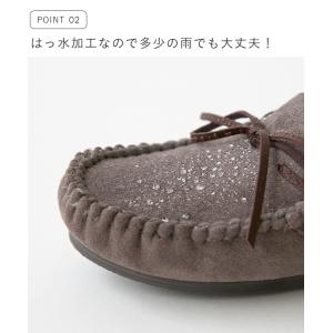 モカシン レディース モカシンシューズ 内ボア...の詳細画像4
