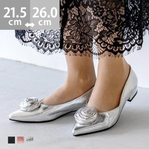 パンプス 走れる レディース ローヒール 痛くな...の商品画像