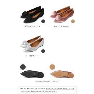 パンプス 走れる レディース ローヒール 痛く...の詳細画像1