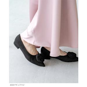 パンプス 走れる レディース ローヒール 痛く...の詳細画像5