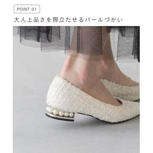 パンプス 歩きやすい 痛くない 靴 レディース...の詳細画像4