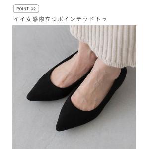 パンプス 歩きやすい 痛くない 靴 レディース...の詳細画像5