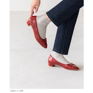 パンプス ローヒール バレエシューズ レディー...の詳細画像3