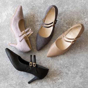 走れるパンプス レディース 痛くない 歩きやすい ポインテッドトゥ ストラップ オフィス 結婚式 パーティ 入学式 卒業式 送料無料 在庫限り