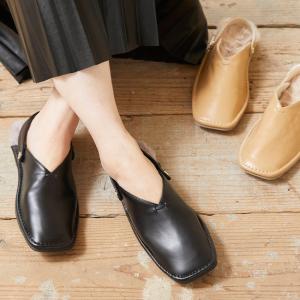 サンダル ミュール レディース フラットシューズ ぺたんこ