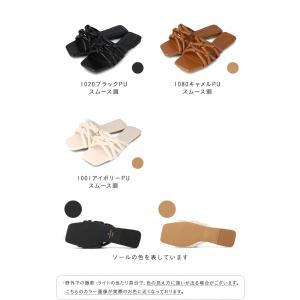 サンダル レディース 浴衣 ストラップ 編み ...の詳細画像1